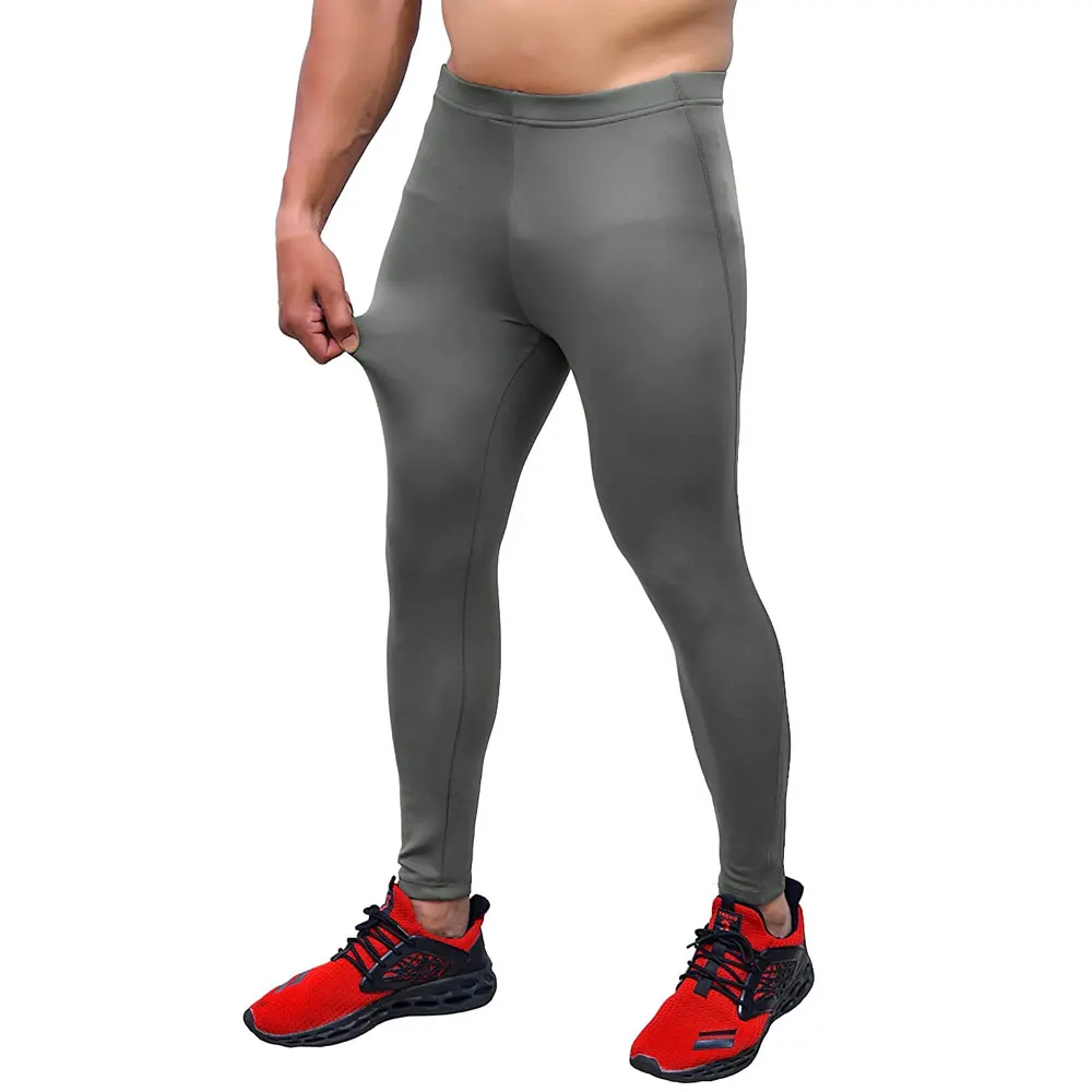 OEM Customize Polyester Men Gym Legging Fitness Compression Pants Wholesale Sports Running with Wholesale Price Legging