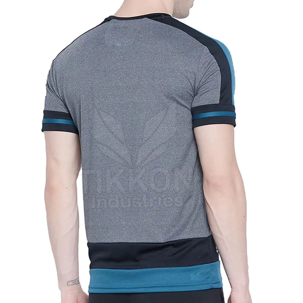 Good Quality Men T-Shirt Cotton Polyester Men T-Shirt New Style Custom Color Sustainable Men T-Shirt