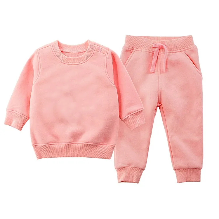 Hot sale kids tracksuit nice sweat and custom made tracking suit tracksuit set kids sport tracksuit