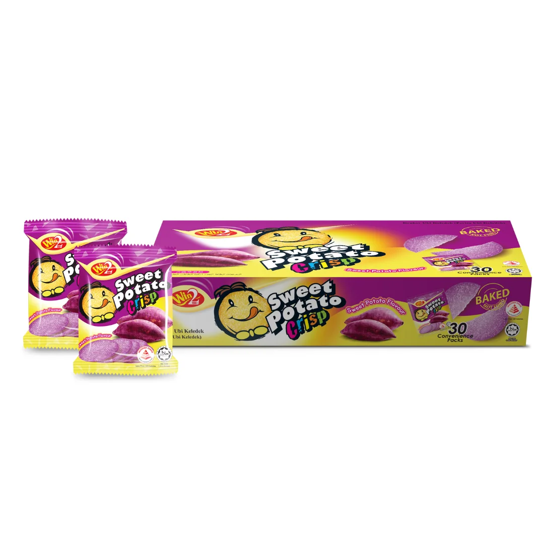 Win Win Tasty Biscuits Potato Crisp Cracker Sweet Potato Flavour 600g Wholesale Savory Crisp Buscuits