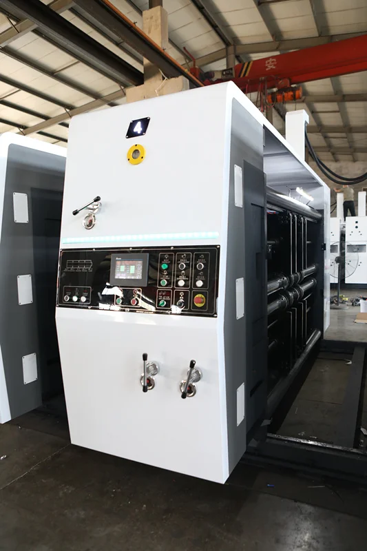 ZHENHUA 3 Color Flexo Printing Machine Corrugated Carton Box Packaging Printer Box Carton Printing Slotting Die Cutting Machine