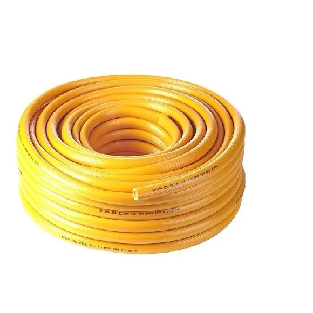 Factory-Designed Yellow PVC Air Hose Flexible and Soft with Abrasion Resistance for Equipment Use in Malaysia