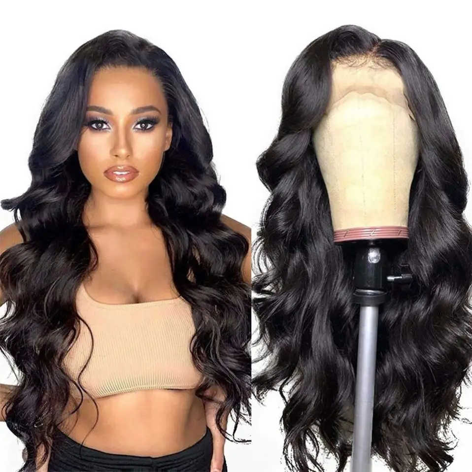 Cheapest transparent lace wigs 100% raw virgin human hair, hd lace front wig brazilian,hd lace frontal wigs for black women