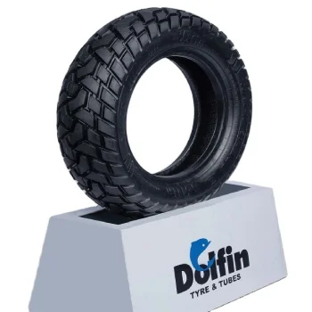 100/90-18 (Rear) Top and Good Quality Dolfin Automotive Weatherproof Smooth Tube Less Tyres for Bike and Motorcycles