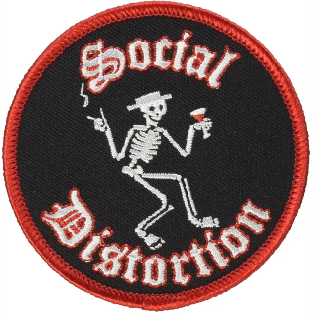 Visionary Ramones Black Eagle Large Back Patch, Multi-Colored