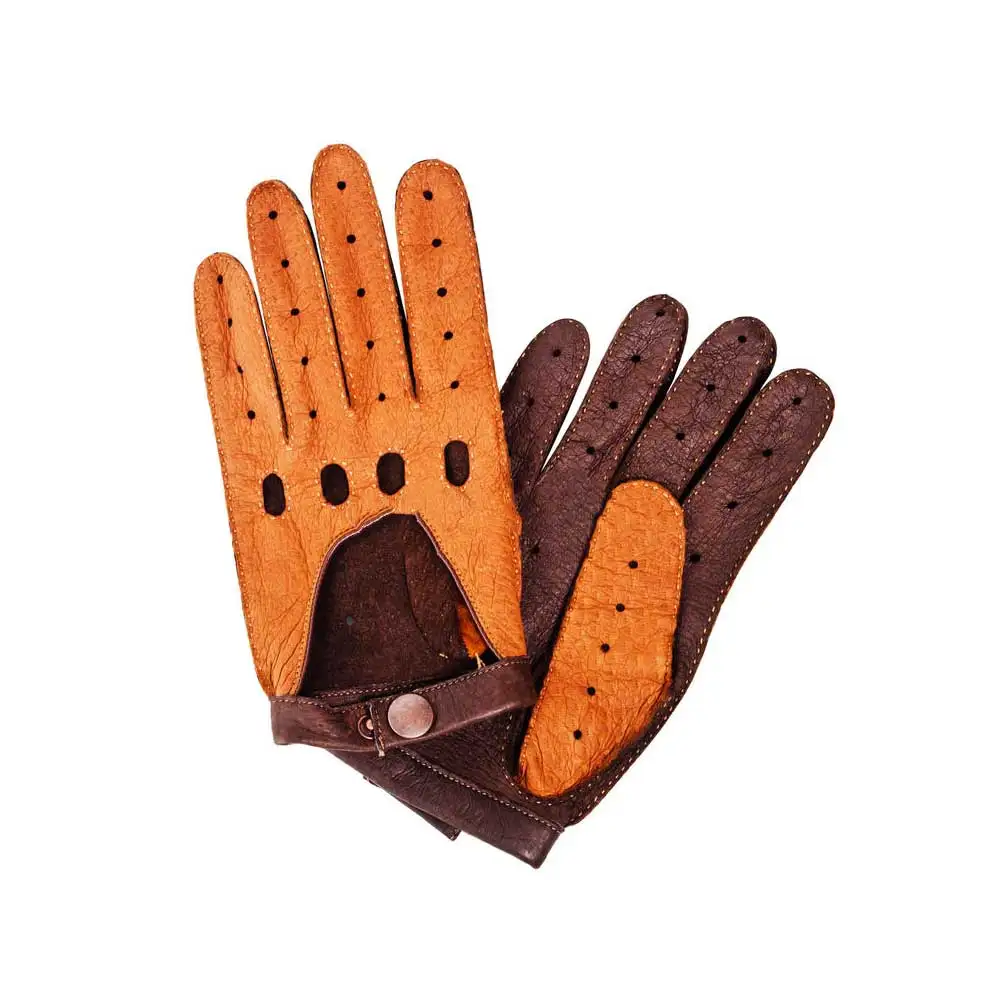 Resistant Driving Gloves Leather Driver Gloves Truck Driving Gloves