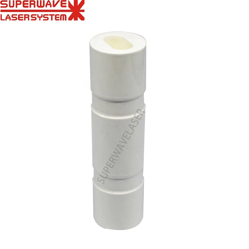 High Quality 99% Alumina Glazing Round Ceramic  Laser Cavity Laser Reflector