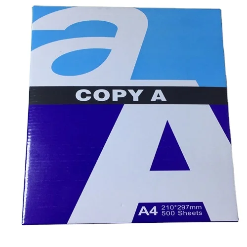 Hot sale A4 Paper 80 GSM Office Copy Paper 500 sheets size white office paper