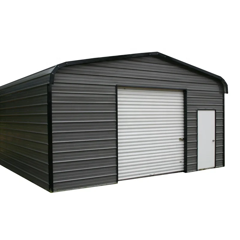 Low-cost prefabricated steel structure warehouse building prefab garages building kits