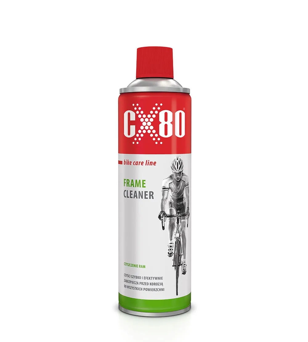 Bike Frame Anti-Corrosion 500ml Anti-Static Cleaner Spray for All Bicycle Surfaces