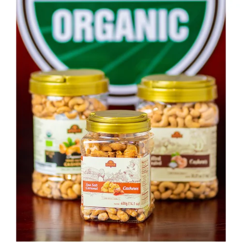 Viet Nam Free Sample Available Cashew Sea Salt Plastic Jar Delicious Cashew Nut Best Nuts For Sale 2022