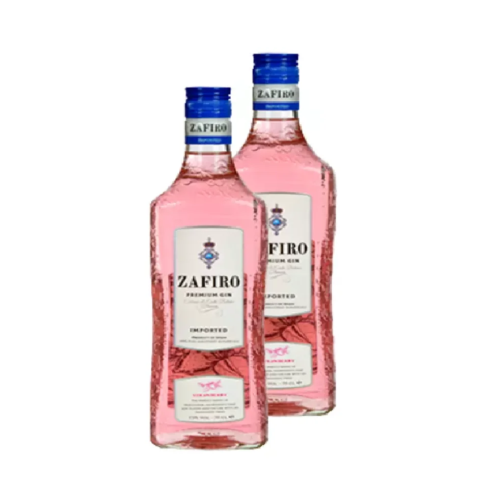 Алкоголь объемом средней интенсивности, высококачественный ароматный 37.5% клубничный джин для смешивания коктейлей