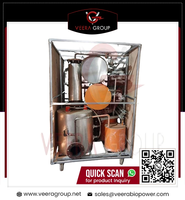 Best Quality  Veera D50sc Distillation Machines for Waste Oil to Industrial Diesel Making