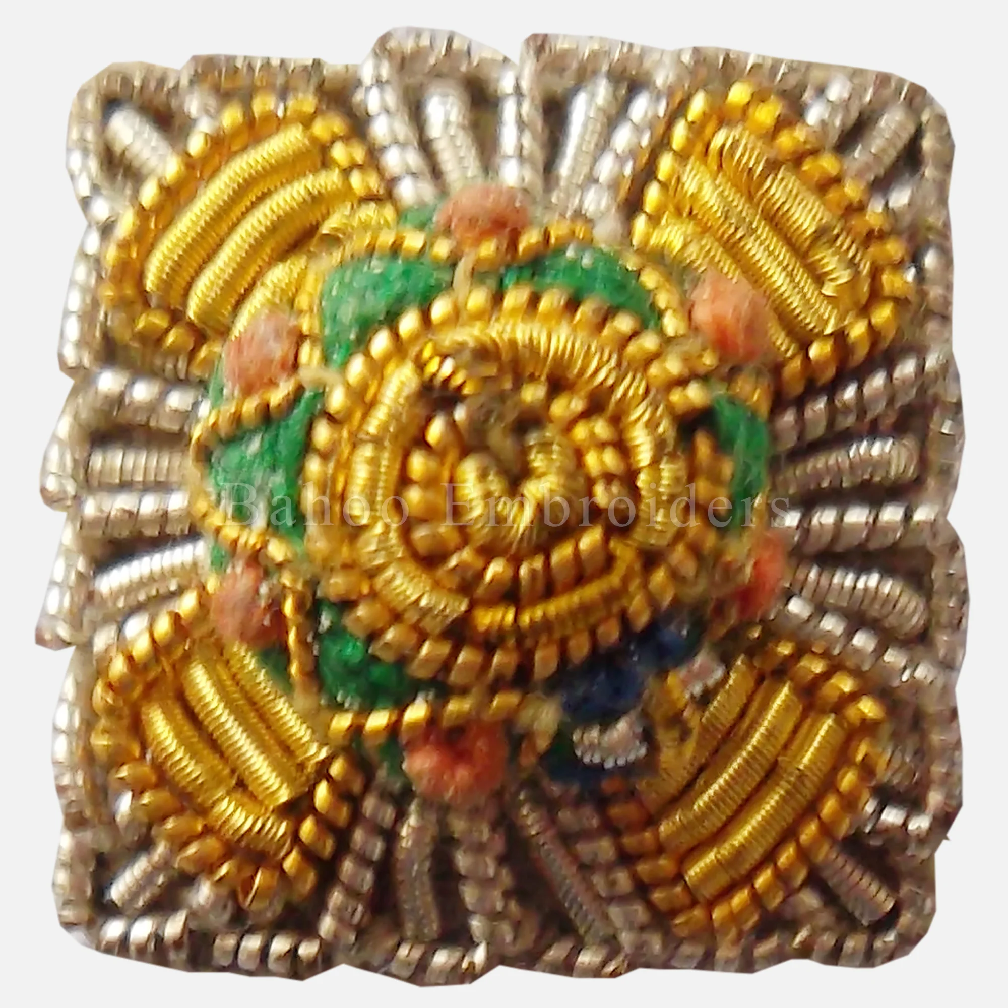 Customizable BLAZER BADGE with HAND EMBROIDERED ENAMEL SEW-ON FABRIC and FELT NAME BADGE for BAGS FLAG PATTERNS