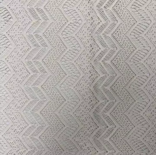 Premium Jacquard Crochet Fabric 80% Nylon and 20% Spandex for Bohemian Swimwear and Elegant Designs