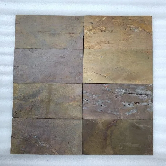 Multi Color Slate Tile Stone For Exterior Interior Paving Cladding Elevation Tile Wall Panel For Outdoor Flooring