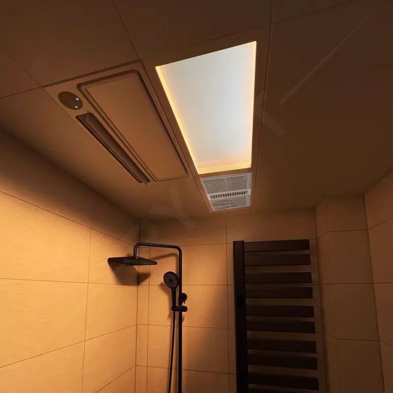 Смарт-синий свет, искусственный световой люк, солнечный свет, 110 В, 220 В, светодиод для ванной комнаты и спа с вентиляционным вентилятором