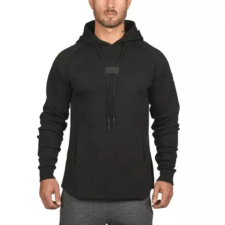 Wholesale hemp cotton men hoodie custom street wear men cotton spandex hoodies pullover sweatshirt hoodies