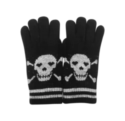 Зимние теплые вязаные перчатки