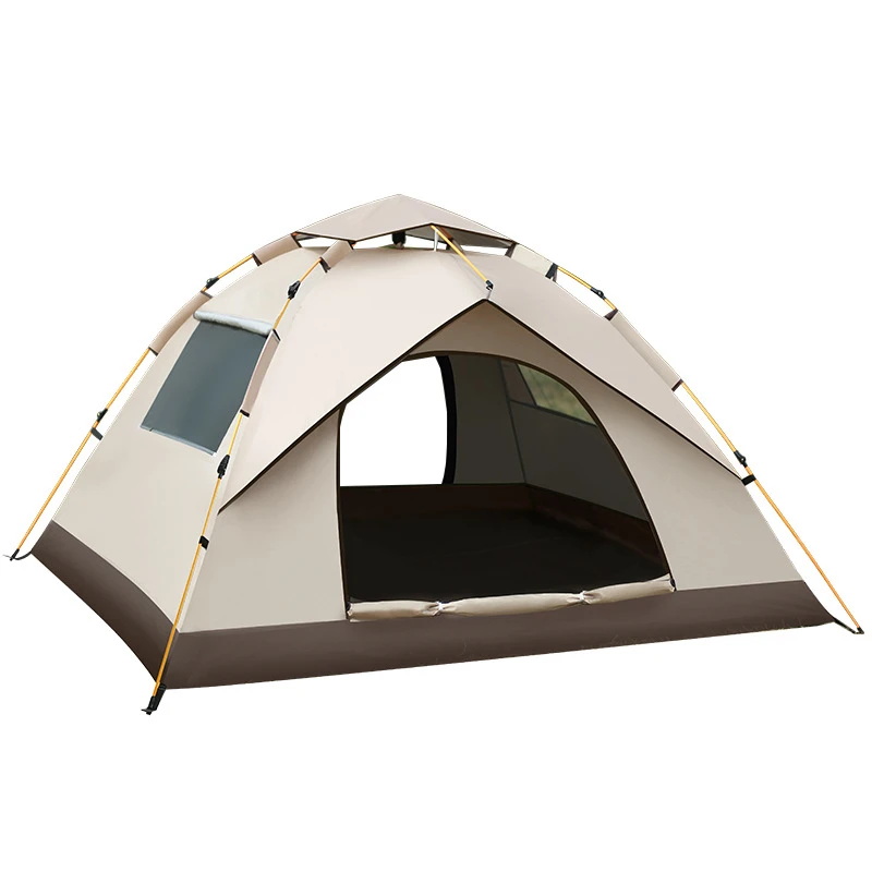Easy setup 4 people outdoor Ultralight kamping tent Fabric manufacture Pop up camping Backpack tent