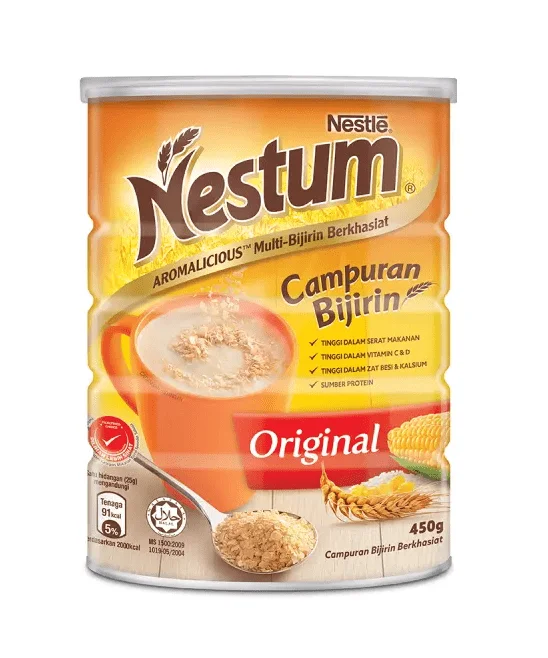 Hot Selling Nestum All Family Original 250g Delicious Multi-grain Cereal That Suitable for Everyone In The Family