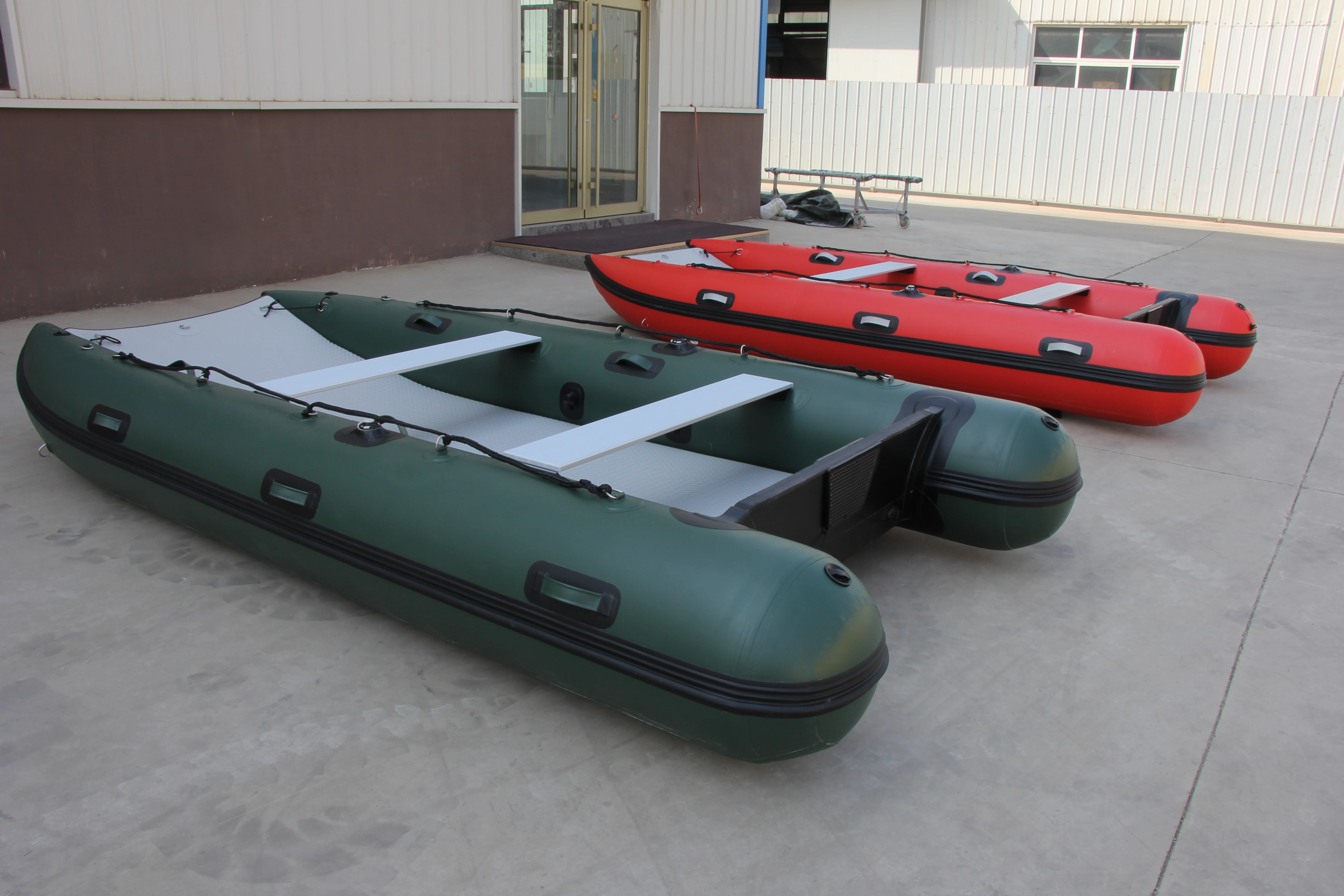 Whitewater Emergency Racing High Speed Pontoon Sailboat Fishing Boat Catamaran Air Inflatable