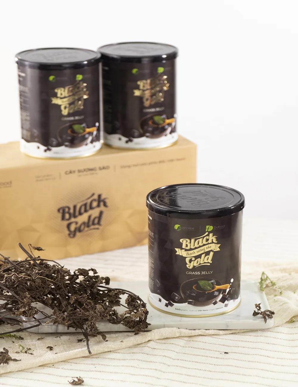 NO preservative Grass Jelly Black Gold made of plant extract  for mixing with fruits weight loss planner Asia Origin