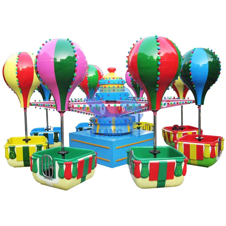 Qiangli Luna Park оригинальные заводские веселые аттракционы 16 мест Самба воздушные шары на трейлере для детей