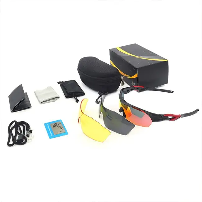 Good Price Men Cycling Sunglasses Sport Sunglasses Uv400 Road Bike Protection Glasses