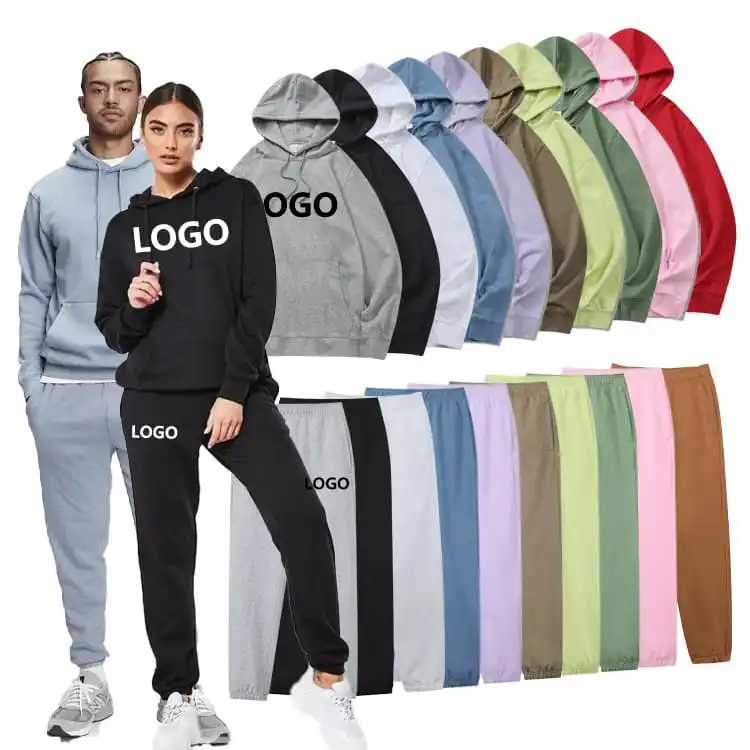 Custom tracksuit vendors/ unisex tracksuit with customized logo qc approved outfit men, women, kids