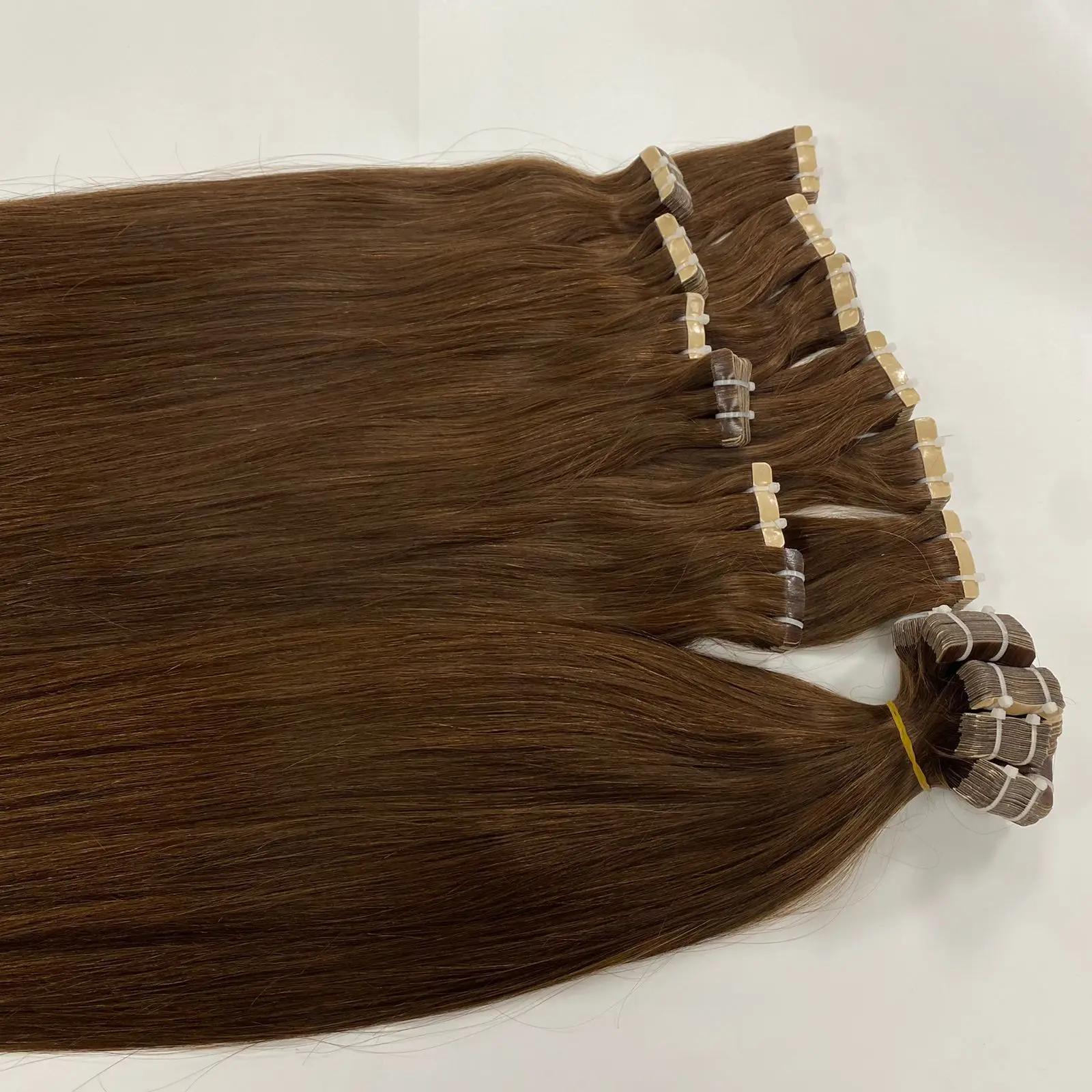 Best Price List High Quality Tape in hair extensions 100% human hair full cuticle intact