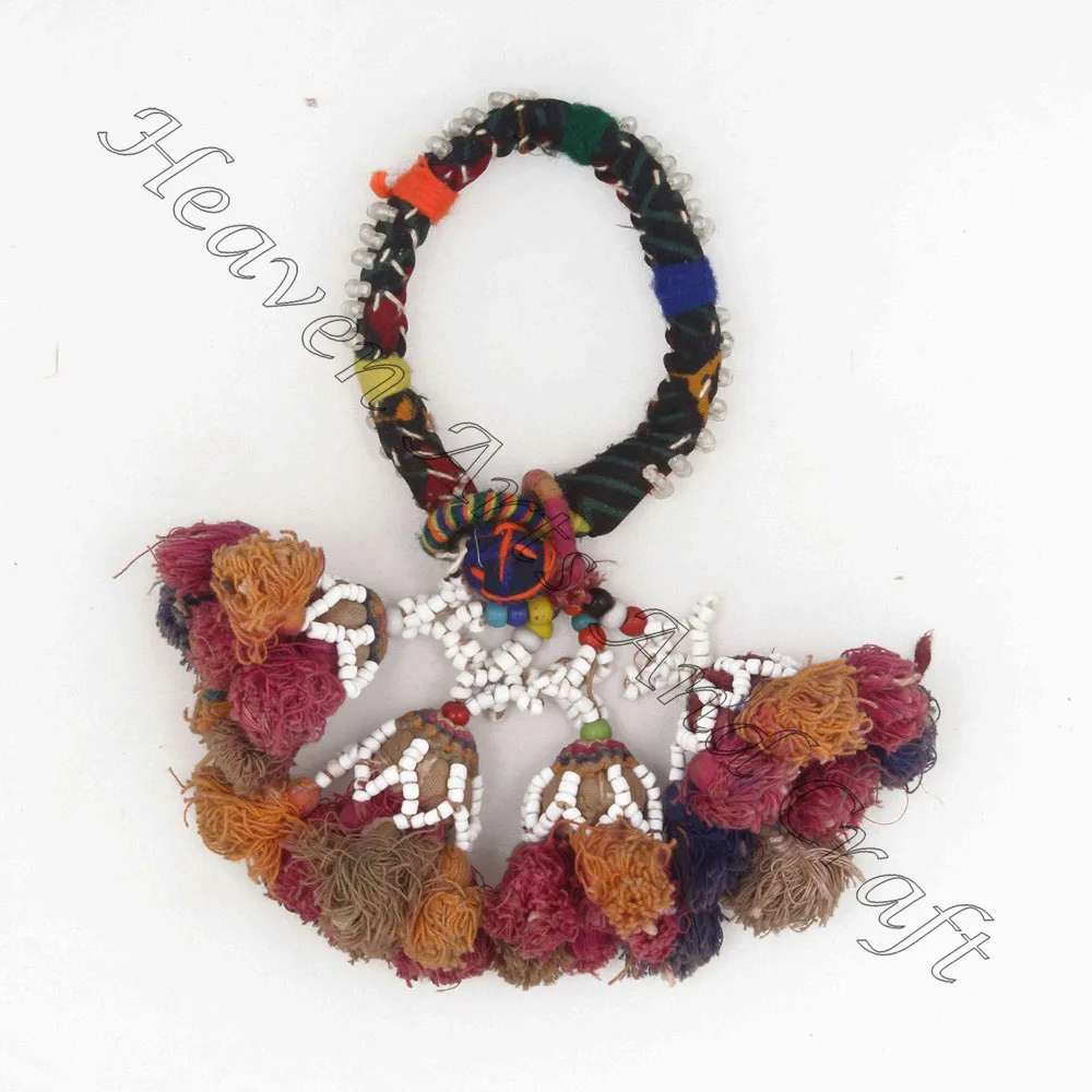 Gypsy Banjara Tribal Fusion Belly Dance old Armlet Anklet Bohemian beaded bracelet Banjara charm bracelets Vintage beaded Bangle