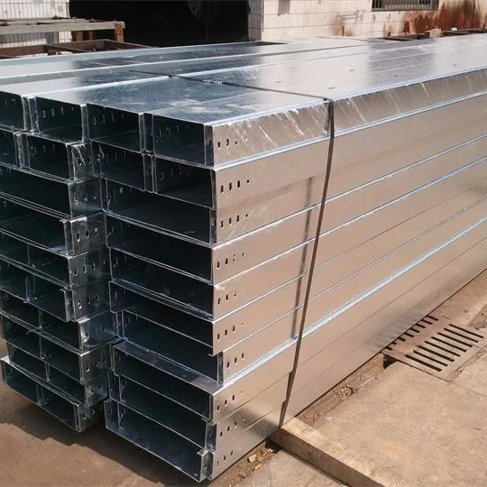 Waterproof Ventilated Cable Tray Support Raceway 0utdoor Galvanized Cable Trunking