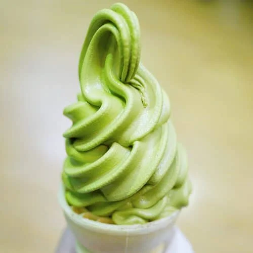 Malaysia Best Wholesale Export Price 1 kg Halal Sweet Instant Matcha Soft Serve Powder For Ice Cream Machine and Horeca
