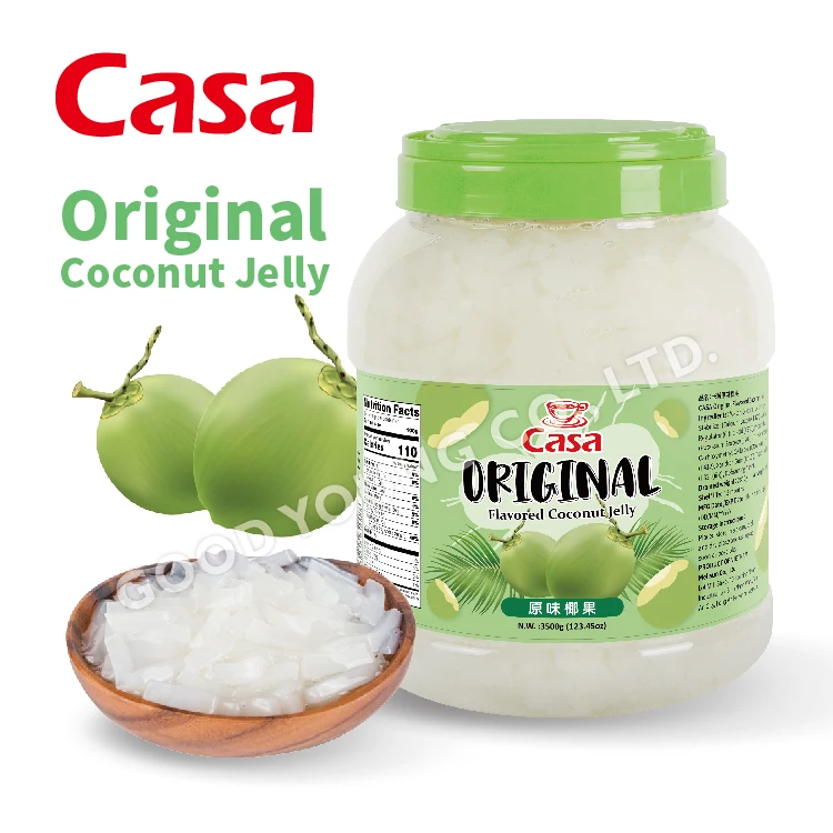 CASA Viet Nam Nata De Coco Fruit Coconut Jelly With Good Young Tea Ingredients