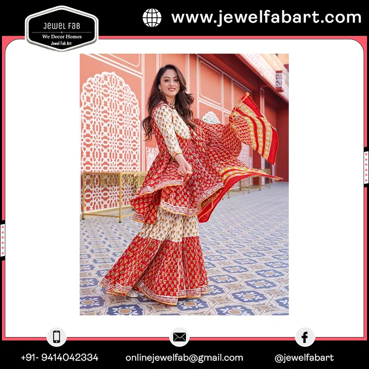 Kurtis Ladies Cotton Rayon Women Top Bottom Palazo Fashion Design Ready Wear Low Price Indian Dress Wholesale Price Garment