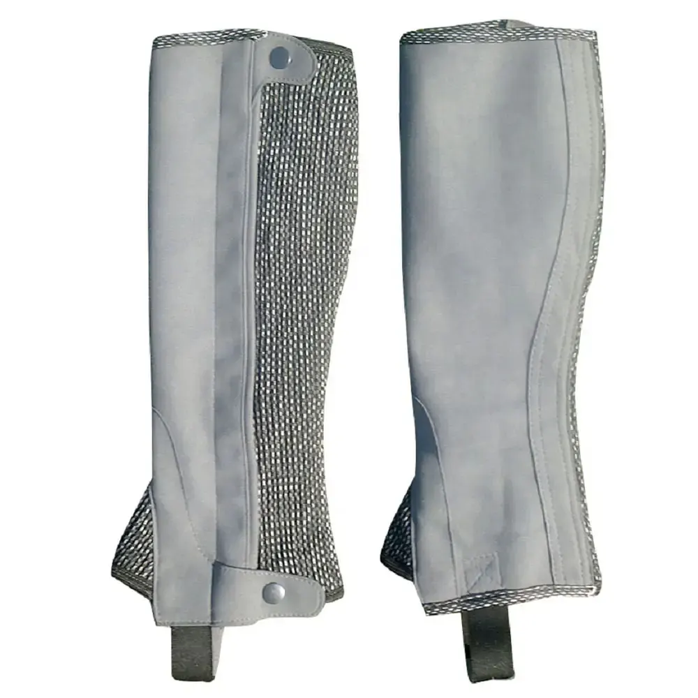 Chaps Equestrian Product Half Mini Leather Horse Riding Equipment Top Design Genuine Leather Horse Riding Chaps