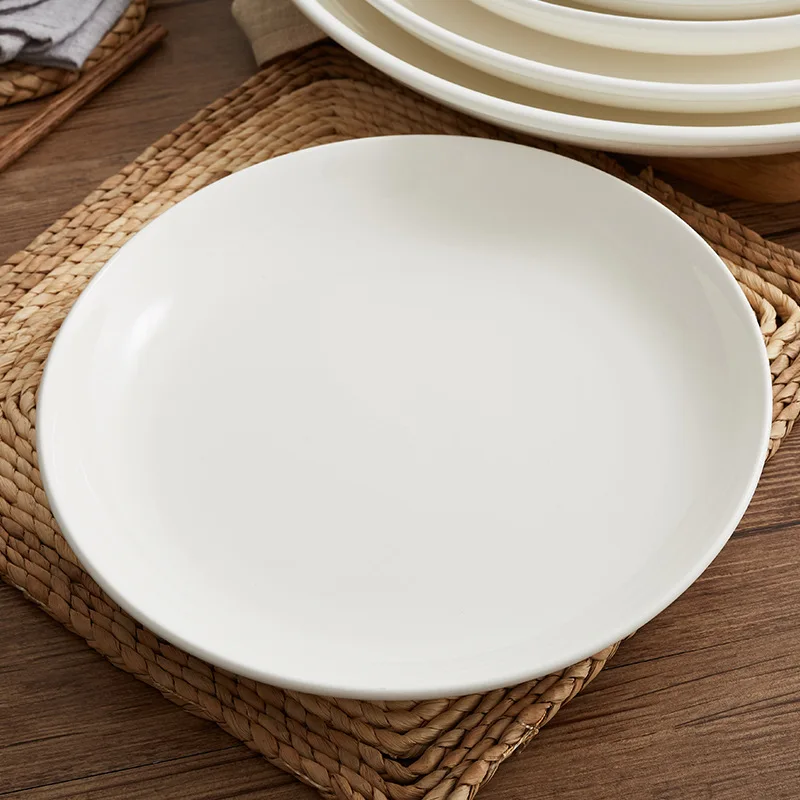 Hot Selling Set Tableware White plate  Manufacturer Charger For Dinner