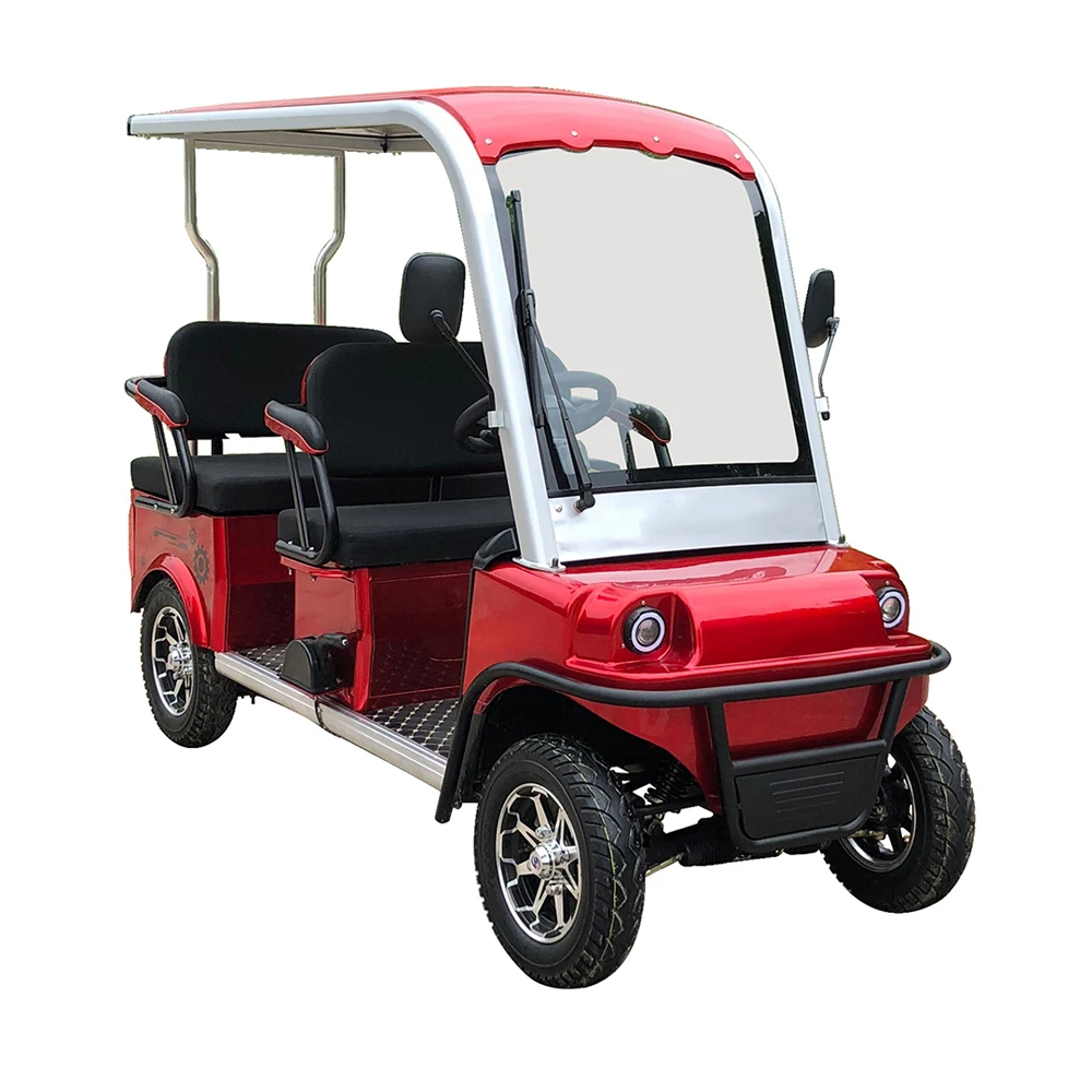 Buy Hot Affordable 627.2+2G Electric golf carts Lifted golf car with LED light