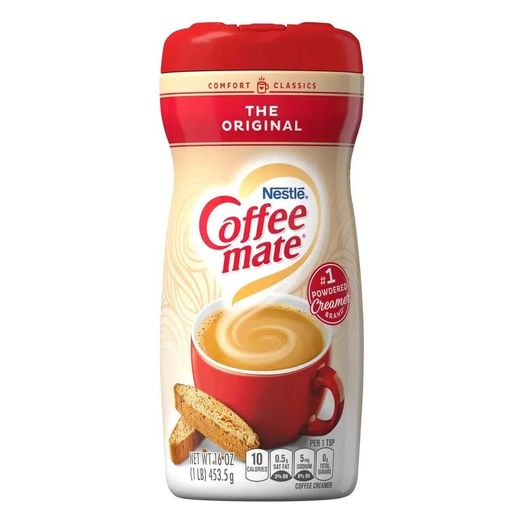 Nestle Coffee-Mate Powder 25kg Bulk Bag Flavor Milk for Coffee Milk Tea Cereal Formula Milk Certified Halal Available in Sachets