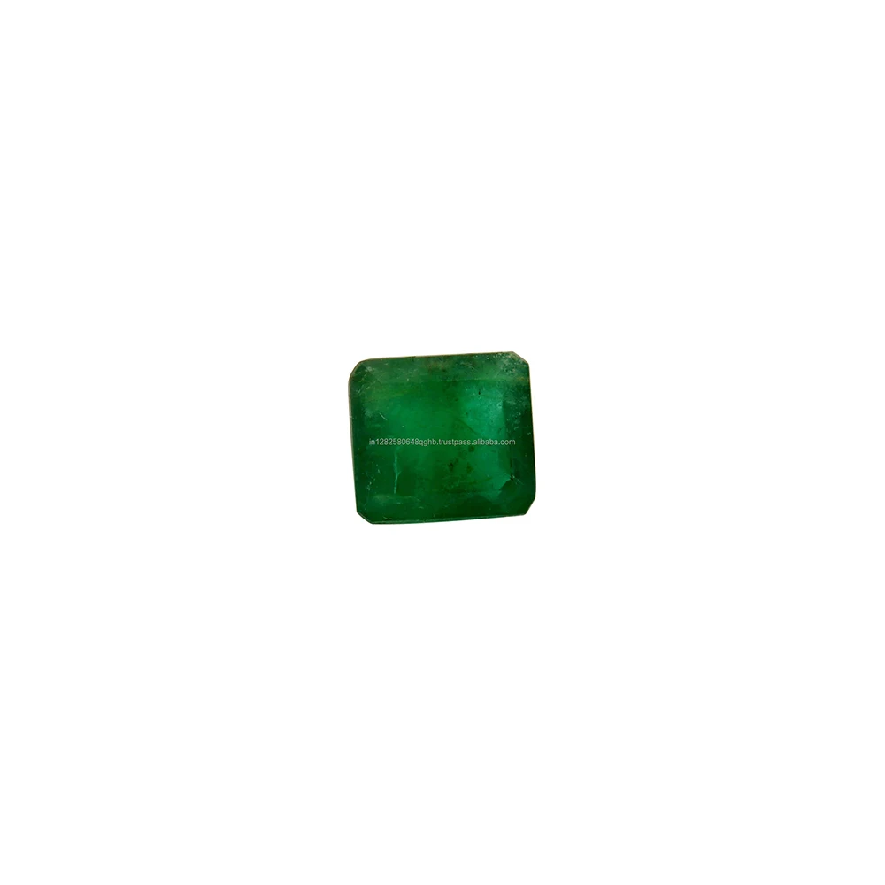 Brazilian Loose Emerald Octagon Faceted Pure Pann Carat Precious Gemstone Loose Gemstones At Wholesale Price