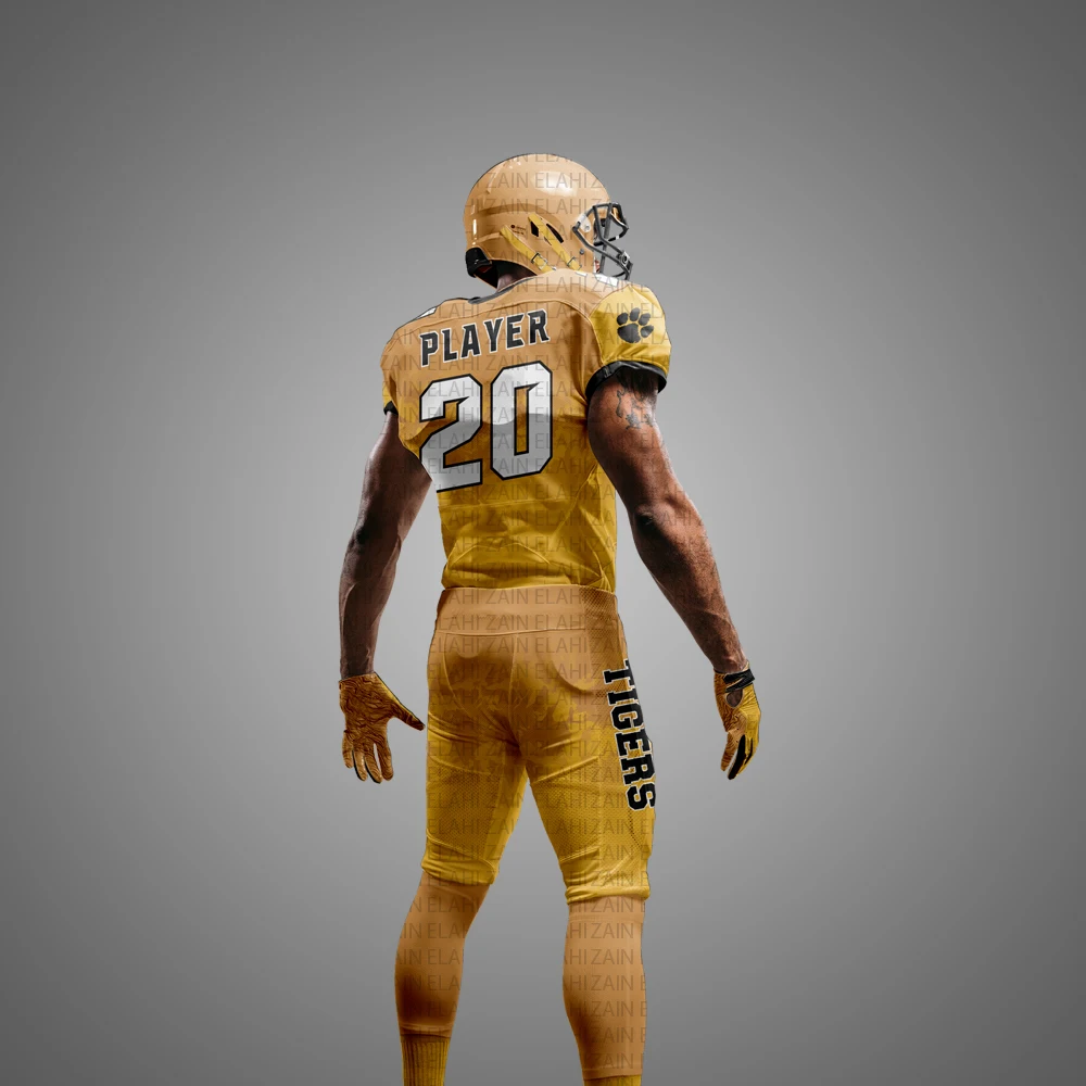 2022 High Quality American Football Uniforms For Youth Customized Sublimated OEM Name & Service Available