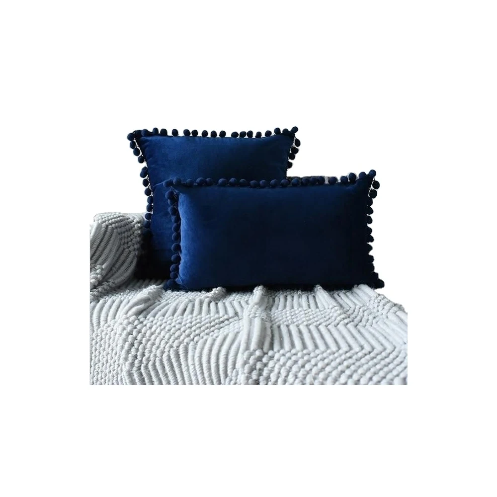 Buy Pillow Cases for Home Best Designer Widely Selling Handmade Cushion Cover Velvet Cushions from Indian Supplier