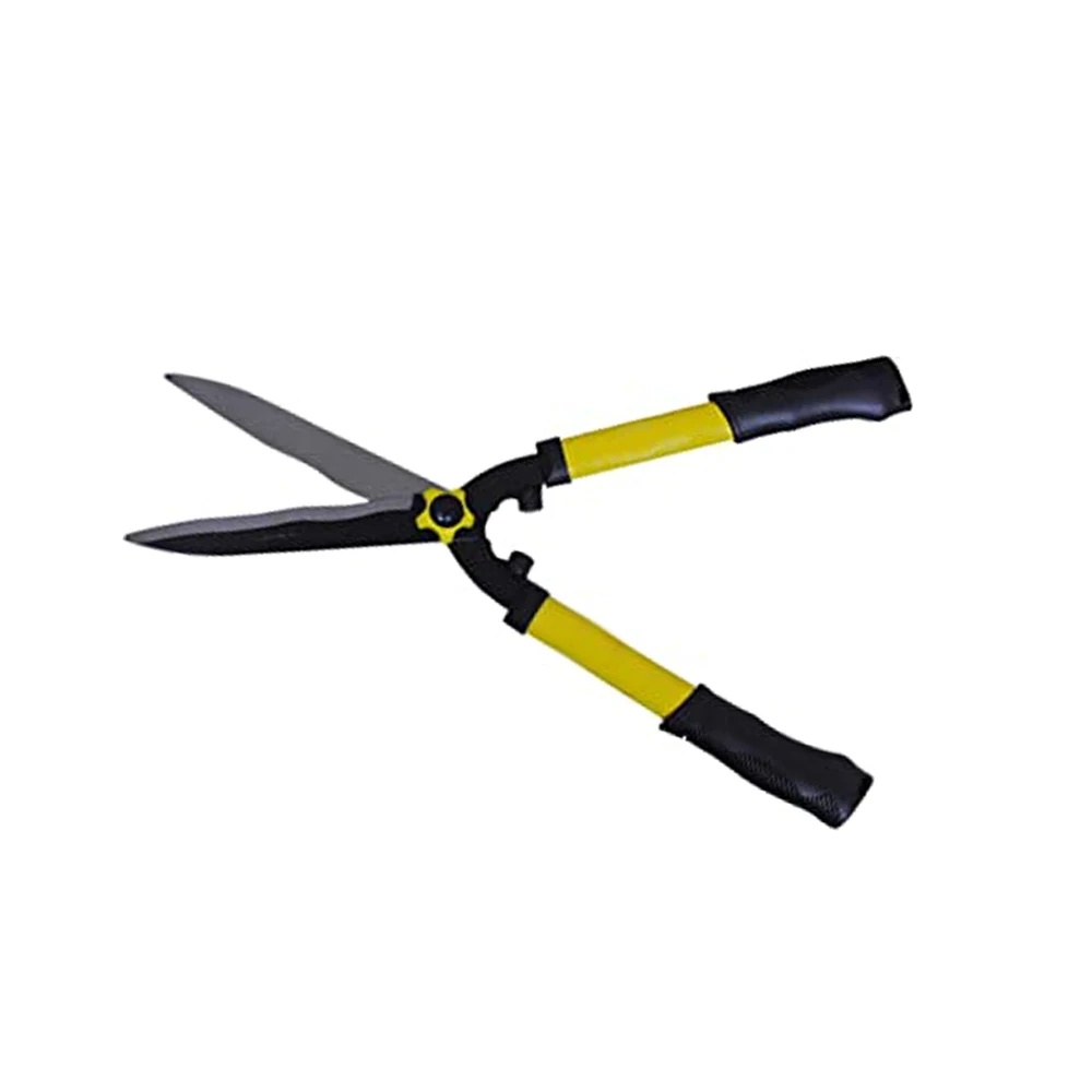 Hedge Shear With PVC Grip Steel Handel Length of Blade 250mm Professional Carbon Steel Garden Hand Dual Metal Hedge Shear