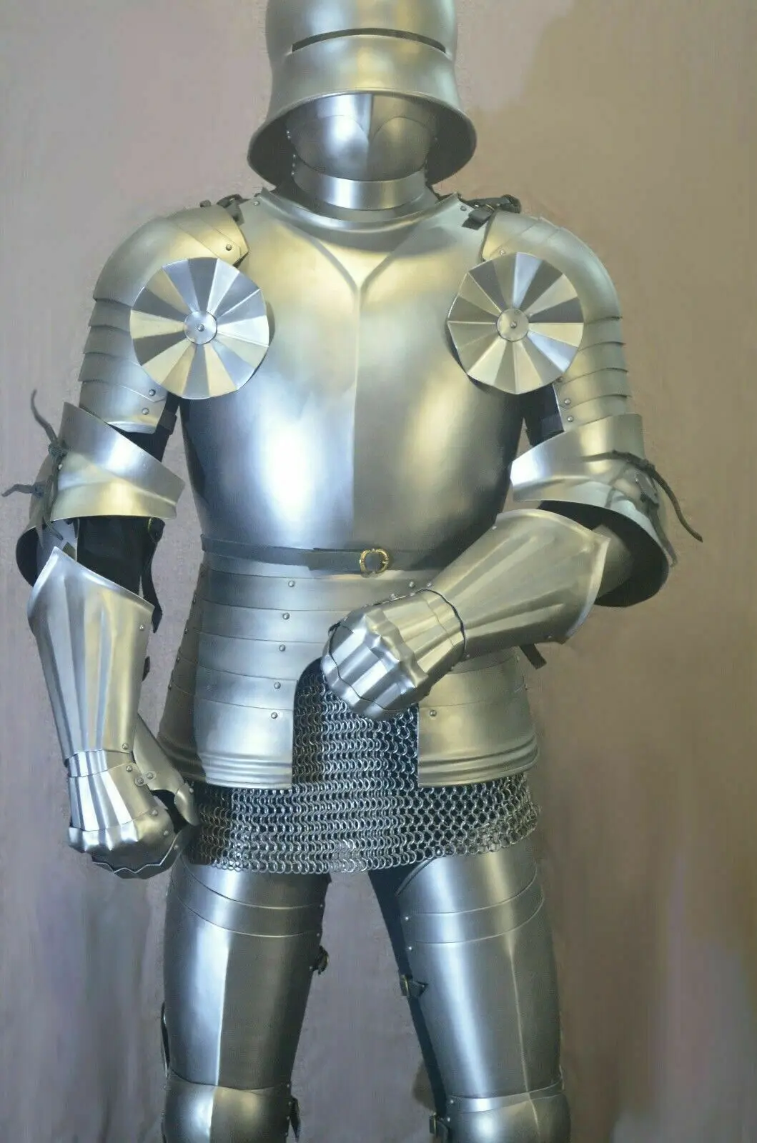 Medieval vintage Knight Wearable Suit Of Armor Crusader Combat Full Body Armour