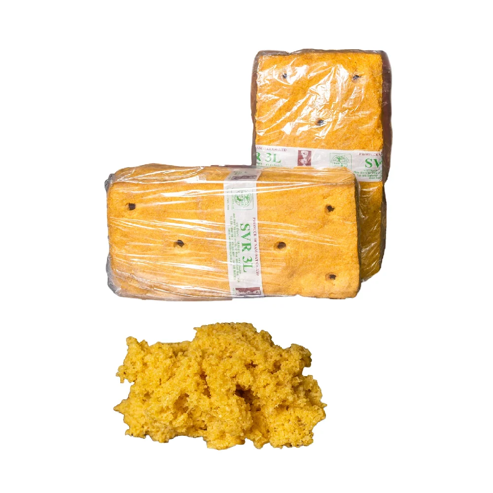 Yellow Color Vietnam Manufacturer Rubber Raw Materials Cheap Price SVR 3L (TSR 3L) Natural Rubber For Rubber Tyres Soles Shoes