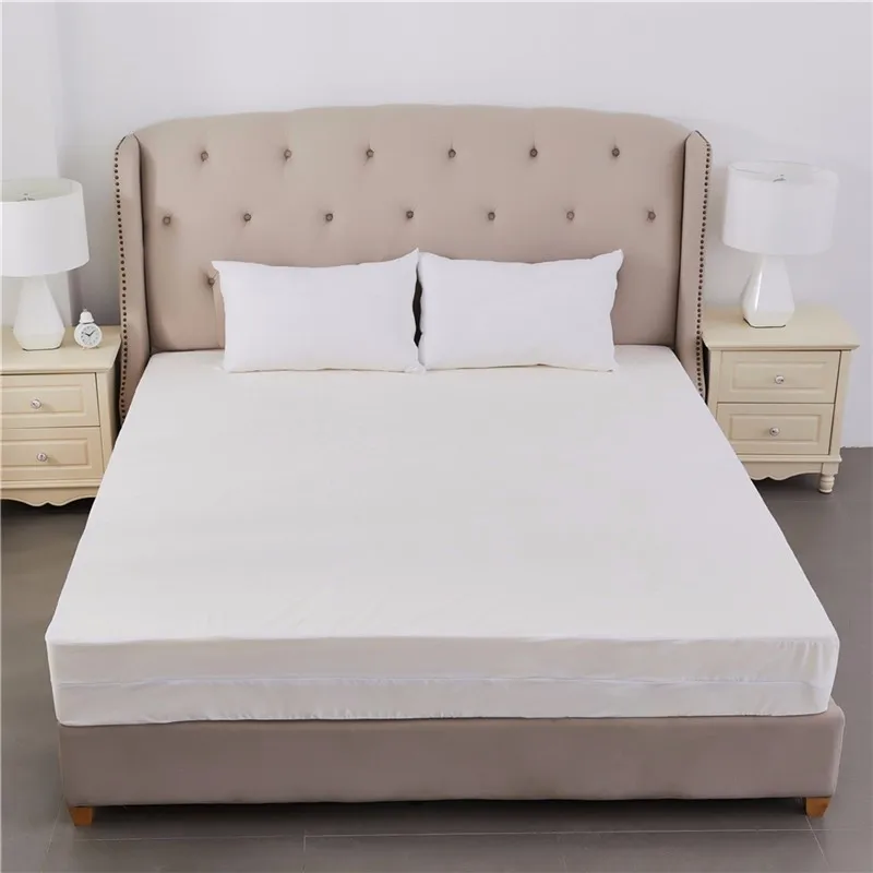 Bedding sets collections breathable waterproof bamboo mattress cover pvc mattress cover