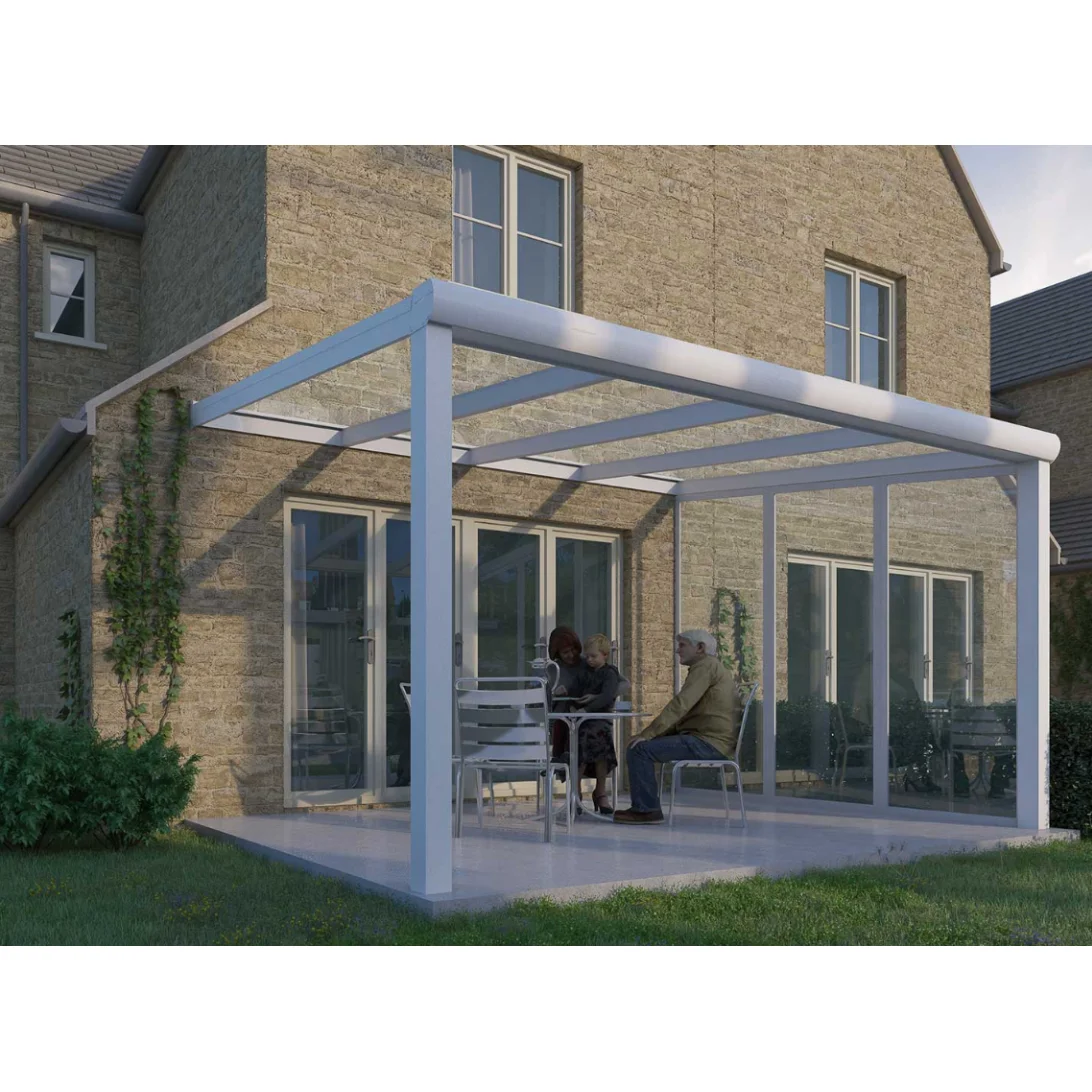 Garden Buildings Aluminum Conservatory Waterproof Terrace Canopy Patio Cover
