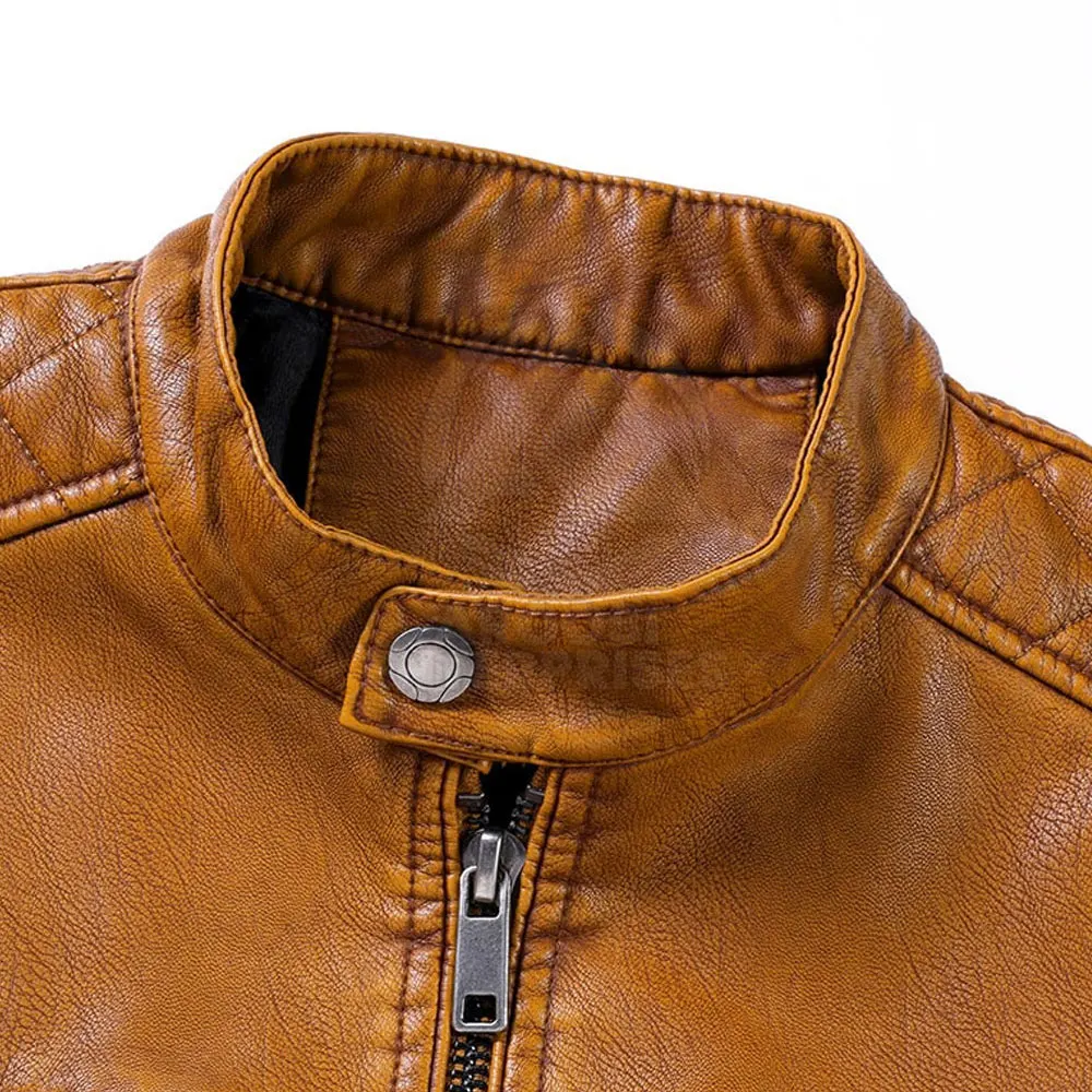 Top Selling Men Winter Sheep Leather Jacket Pakistan Best Quality Men Winter Leather jacket