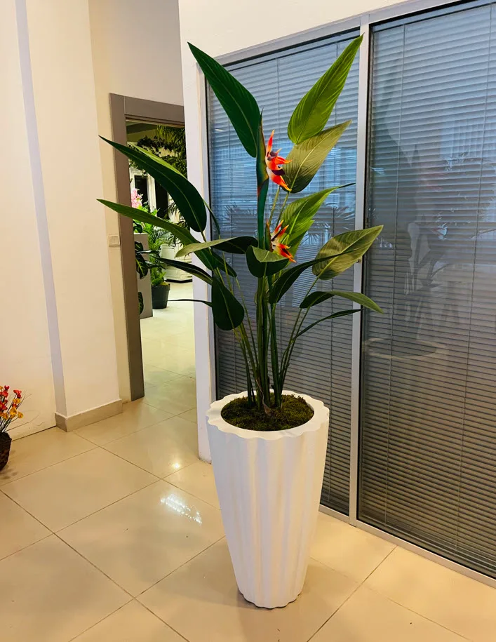 Artificial Trees with Natural Look Artificial Ficus Tree Artificial Palm Tree for Hotel Restaurant Cafe Decoration